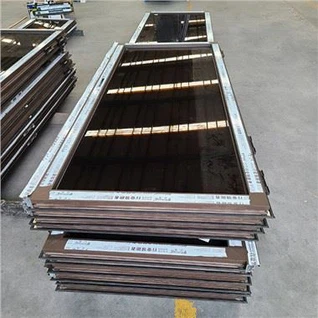 Alumīnija ieejas durvis