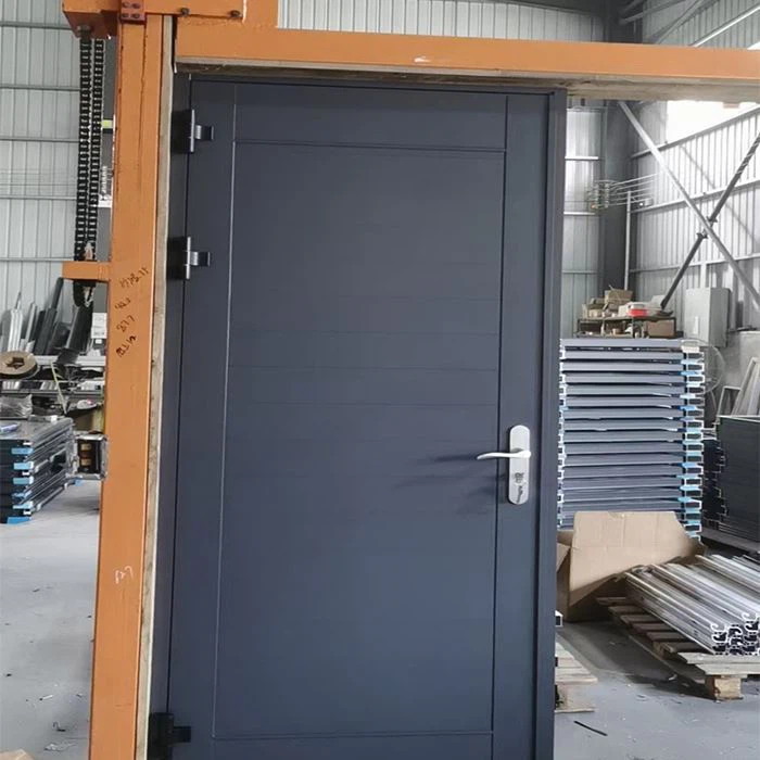 Grey Aluminium Front Door